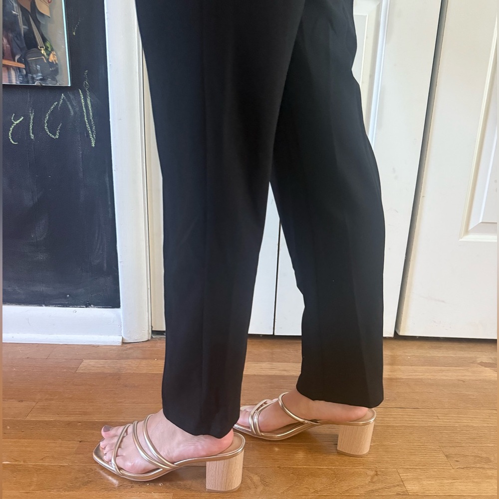 Black Ruffled Jumpsuit - Picture 4 of 7